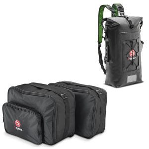 Sac à dos sacoche de selle + sacs intérieurs Vario case compatible avec BMW R 1250 GS / Adventure 19-24
