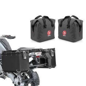Set Alu Koffer + Set Alu Koffer Innentasche passend für BMW R 1250 GS / Adventure 19-24