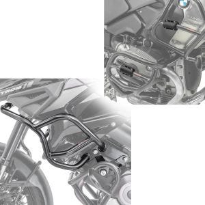Crash bar protection 22-28mm + Pare carter de carénage compatible avec Suzuki V-Strom 1050 / XT 20-24 au dessus