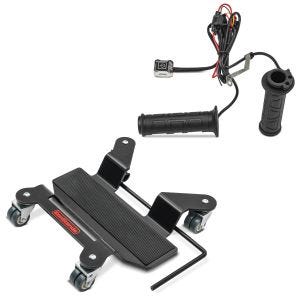 Aide à la manœuvre pour Béquille centrale Easy Mover I jusqu'à 300kg + poignées chauffantes compatible avec Honda NC 750 / 700 S / X