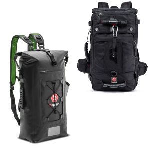 Sac à dos HK2 sacoche de selle avec sangles 35Ltr + sacoche de selle sac à dos avec fermeture à enroulement Drybag étanche WPX