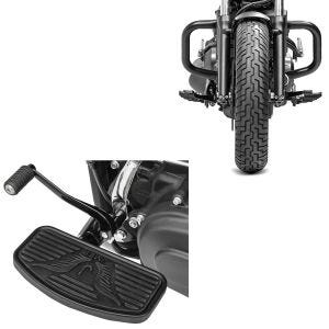 Pilote de marchepieds + crash bars compatible avec Honda Rebel 500 CMX 17-24 moteur crash bars