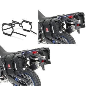 Set de sacoches WP8 compatible avec Yamaha Tenere 700 19-24 avec porte-bagages + sacoches 2x30L