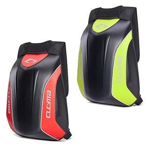 Hartschalen Rucksack Carbon 30Ltr rot + Hartschalen Rucksack Carbon 30Ltr neon gelb