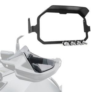 Handprotektoren Verlängerung passend für BMW R 1250 GS Adventure 19-24 rauchgrau + TFT Display Diebstahlschutz mit Sonnenblende