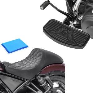 Solo Sitz Gel passend für Honda Rebel 1100 CMX 21-24 RS2G Solo Sitz + Trittbretter Fahrer