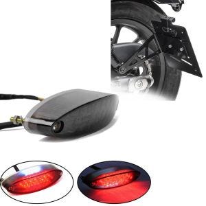 LED Rucklicht mit Bremslicht und Dauerlicht mit E-Prufzeichen + Seitlicher Kennzeichenhalter