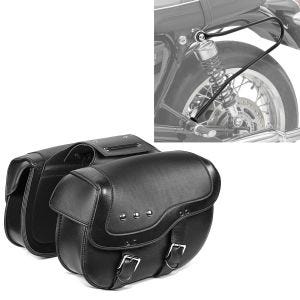 Satteltasche Standard + Satteltaschenhalter passend für Triumph Bonneville T120 / T100 16-24