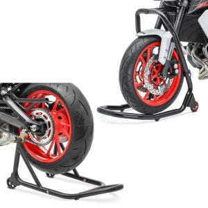 Montageständer Hinten für matt + Montageständer passend für Kawasaki Z 900 RS 18-24 Lenkkopfständer V4