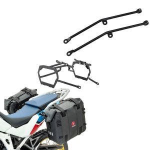 Stabilisateur de Pare-Brise Anti Bobble Head + Sacoches + Support compatible avec Yamaha Tenere 700 19-24