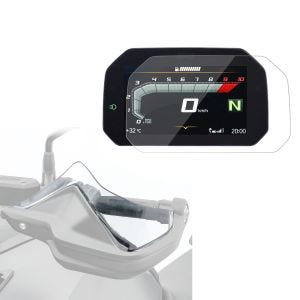 Handprotektoren Verlängerung passend für BMW R 1250 GS 19-23 klar + Tacho Display Schutz Folie