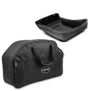 Set: Innenverkleidung passend für Harley Davidson Touring Topcase King Tour Pak 14-24 Craftride + Innentasche Topcase passend für Harley Davidson CVO Street Glide 11-24 Craftride MT5