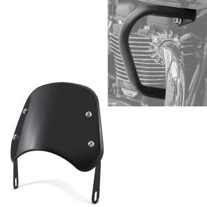 Windschild + Sturzbügel passend für Triumph Bonneville T100 17-24 Motor Schutzbügel CB2