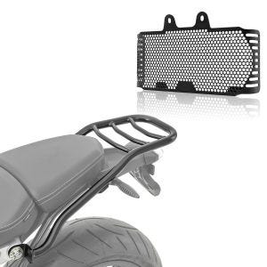 Gepäckträger + Kühlerabdeckung passend für BMW R NineT 17-23 KG1 Kühlergrill