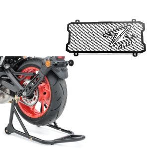 Montageständer Hinten + Kühlerabdeckung passend für Kawasaki Z 650 17-24 Kühlergrill