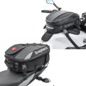 Tankrucksack 11-15L passend für Honda CBR 650 F / R + Hecktasche X30 20-30Ltr erweiterbar