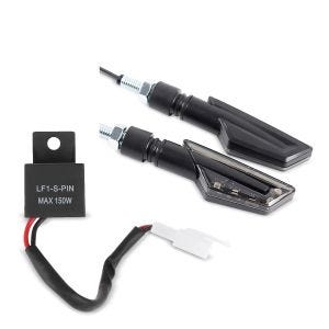 12V 2 PIN Blinker Relais passend für Kawasaki Versys 1000 / 650 LED + LED Blinker E-Prüfzeichen KP26
