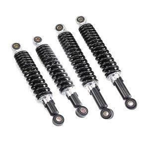 Stoßdämpfer Set 280-300mm passend für Simson Schwalbe KR51 /1/2 Star SR4-2 Tieferlegung Craftride SVH6