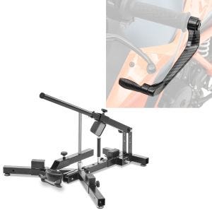 Set: Démonte pneu moto 12-21" MD4 ConStands avec Protections de levier frein et embrayage Alu X6 Noir