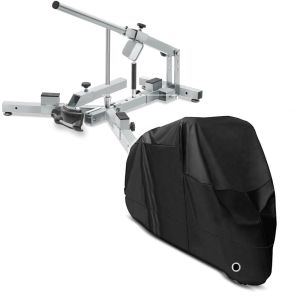 Set: Démonte pneu moto / changeur de pneus 12-21" MD4Z ConStands avec Housse Moto XL Bache moto imperméable en noir