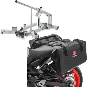 Set: Démonte pneu moto 12-21" MD4Z ConStands avec Sacoches cavalières laterales etanches WD1 2x43l
