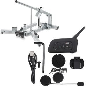 Set: Démonte pneu moto 12-21" MD4Z ConStands avec Intercom moto IK6 Système de communication avec oreillette Bluetooth