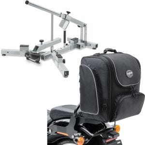 Set: Démonte pneu moto 12-21" MD4Z ConStands avec Moto Sacoche Sissybar arrière TM4 39-49 Litres noir