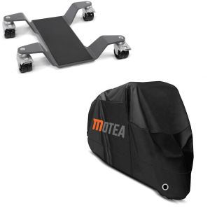 Set: Chariot Range Mover II max. 400 kg gris ConStands avec Housse de protection pour Moto BC1 XXL imp. nr