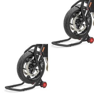 Set 2x Lenkkopfständer Motorrad Constands Falcone II 5 PIN Lenkkopf Montageständer