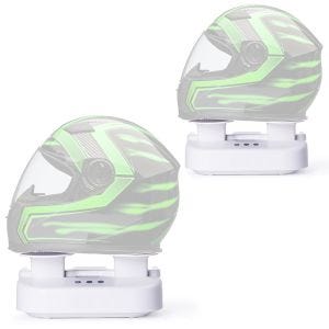 Set 2x Universeller elektrischer Motorrad Ozon Sterilisator Trockner passend für Helm Stiefel und Handschuhe Tourtecs