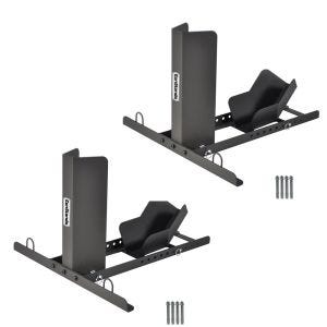 Set 2x Béquille cale roue avant ConStands MW1 Bloque Roue 12-22" pouce universel noir