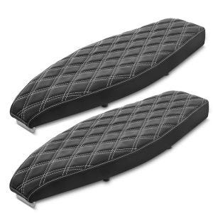 Set 2x Selle plate compatible avec Simson S50 S51 S70 Siège VS6 Craftride noir