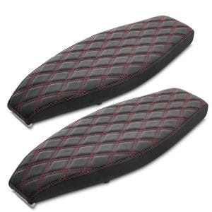 Set 2x Selle plate compatible avec Simson S50 S51 S70 Siège Craftride VS7 noir