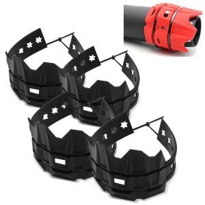 4er-Set Schalldämpferschutz passend für Motocross und Enduro Auspuff Schutz Silikon XDure schwarz