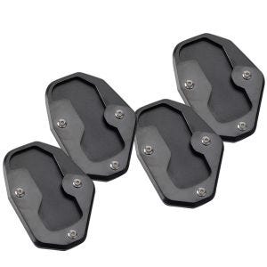 4er-Set Seitenständerfuß Verbreiterung passend für Harley Davidson Pan America 1250 / S 21-24 Craftride schwarz