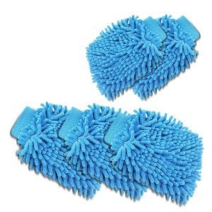 5er-Set Waschhandschuh Motorrad Pflegeset Cleaning Kit Tourtecs WH3