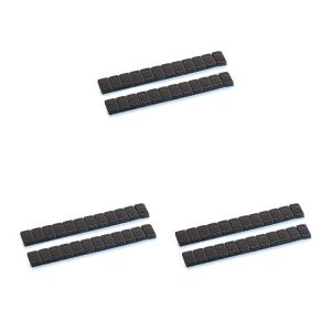 3er-Set Auswuchtgewichte Motorrad ConStands Klebegewichte passend für Motorradreifen 2 Stück 12x5g schwarz