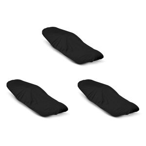Lot de 3 Housse del Selle Tourtecs compatible avec Scooter hydrofuge en noir