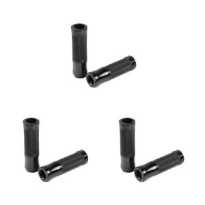 Lot de 3 Poignées de guidon / poignées moto Zaddox LG24 compatible avec 22mm guidons