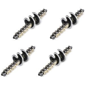 Lot de 4 Brosse nettoyage chaîne moto 360 limace