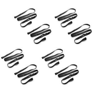 4er-Set Motorrad Schlaufengurte ConStands Befestigungsgurte Set 1,5m schwarz