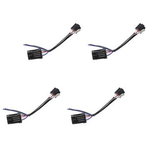 4er-Set Adapter H4 auf H13 für Scheinwerfer passend für Harley Davidson Craftride