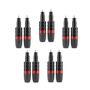 Lot de 5 Roulette de protection Motoguard SP3 rouge