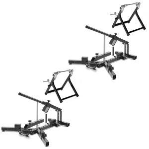 2x Démonte pneu moto 12-21" Set avec Équilibreuse pneu ConStands noir