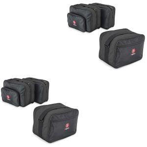2x Set: Sacs intérieurs valises Vario compatible avec BMW R 1250 GS / Adventure 19-24 Bagtecs MV1 + Sac intérieur topcase Vario compatible avec BMW R 1250 GS / Adventure 19-24 Bagtecs MV3