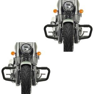 2x Sturzbügel Mustache passend für Indian Chief Bobber / Dark Horse 21-24 Motorschutzbügel Craftride CN3