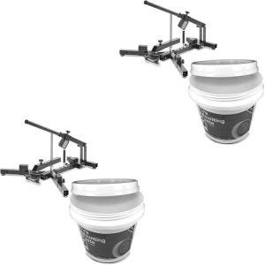 2x Set: Démonte pneu moto / changeur de pneus 12-21" + Pâte de montage 3kg