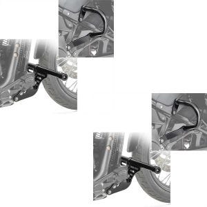 2x Sturzbügel + Satteltaschen Sturzbügel passend für Harley Davidson Softail Low Rider ST 22-24 Craftride