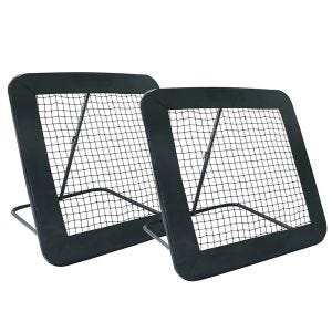 2er-Set Fußball Rebounder Netz Cranit FR1 Rückprallwand passend für Fußball Tor 84cm x 84cm NEW