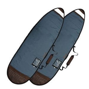 2er-Set Surfbrett Tasche Reisetasche SR1 Divit Surfboard Tasche passend für 8" Bretter blau